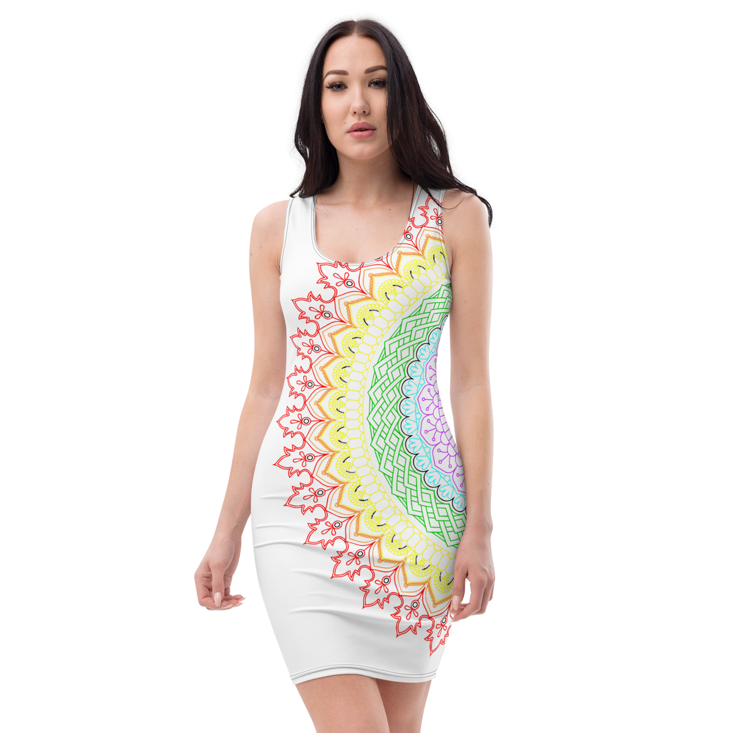 GOOD VIBES Sublimation Cut & Sew Dress