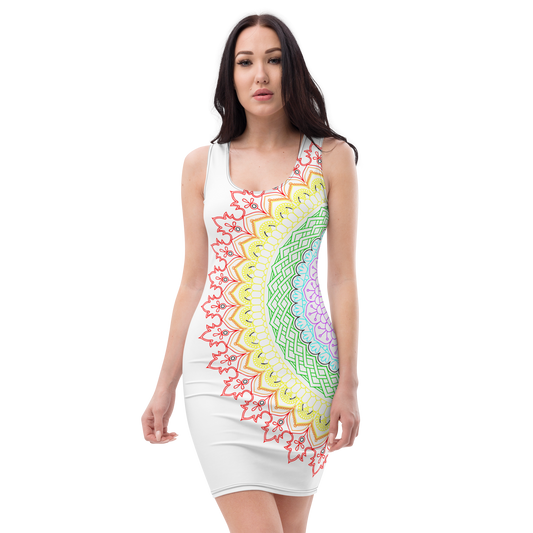 GOOD VIBES Sublimation Cut & Sew Dress