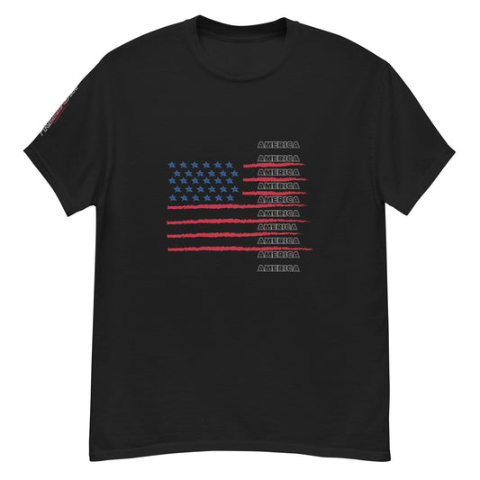 AMERICA Men's classic tee