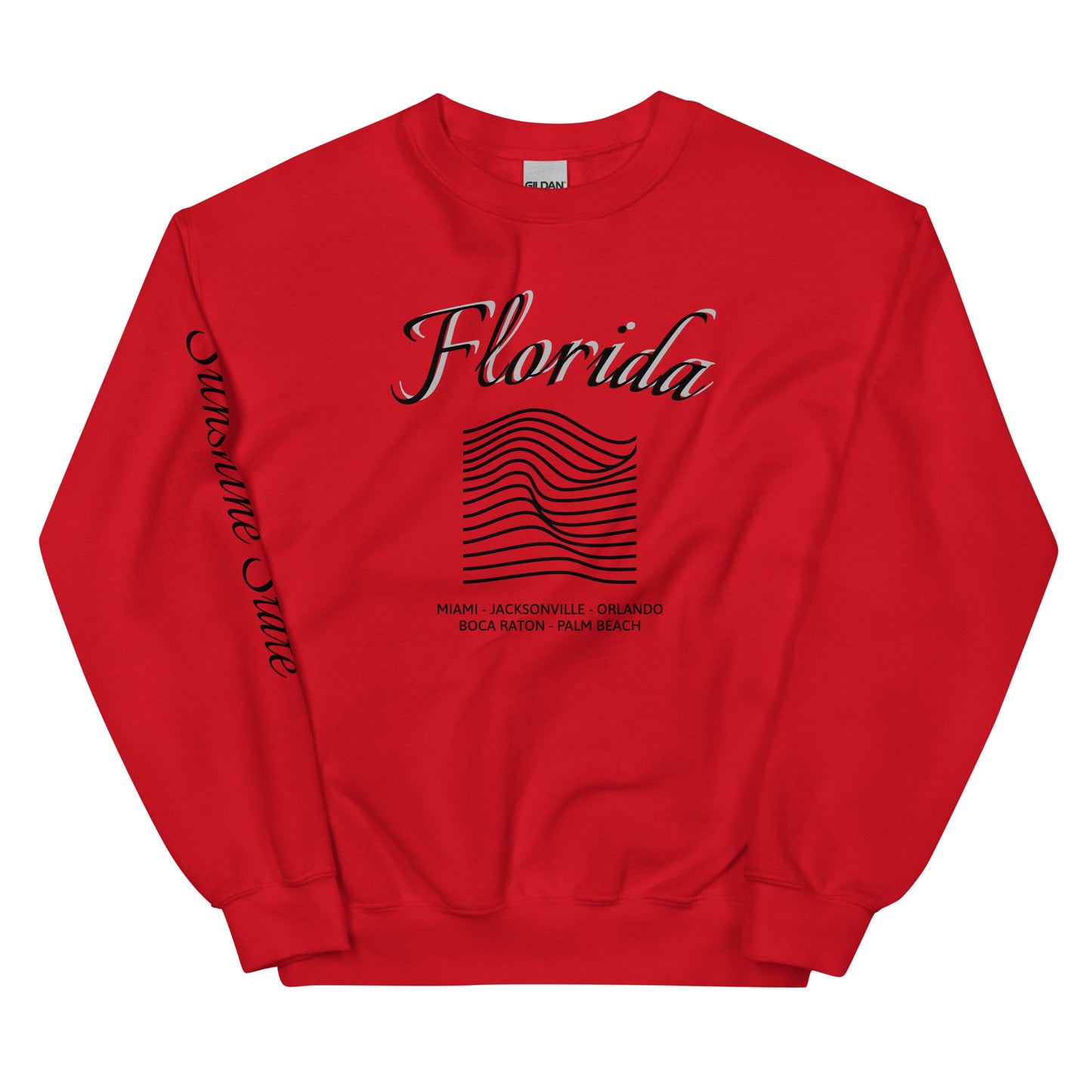 Jacksonville, Miami, Orlando, Palm Beach, Boca Raton, Unisex Sweatshirt