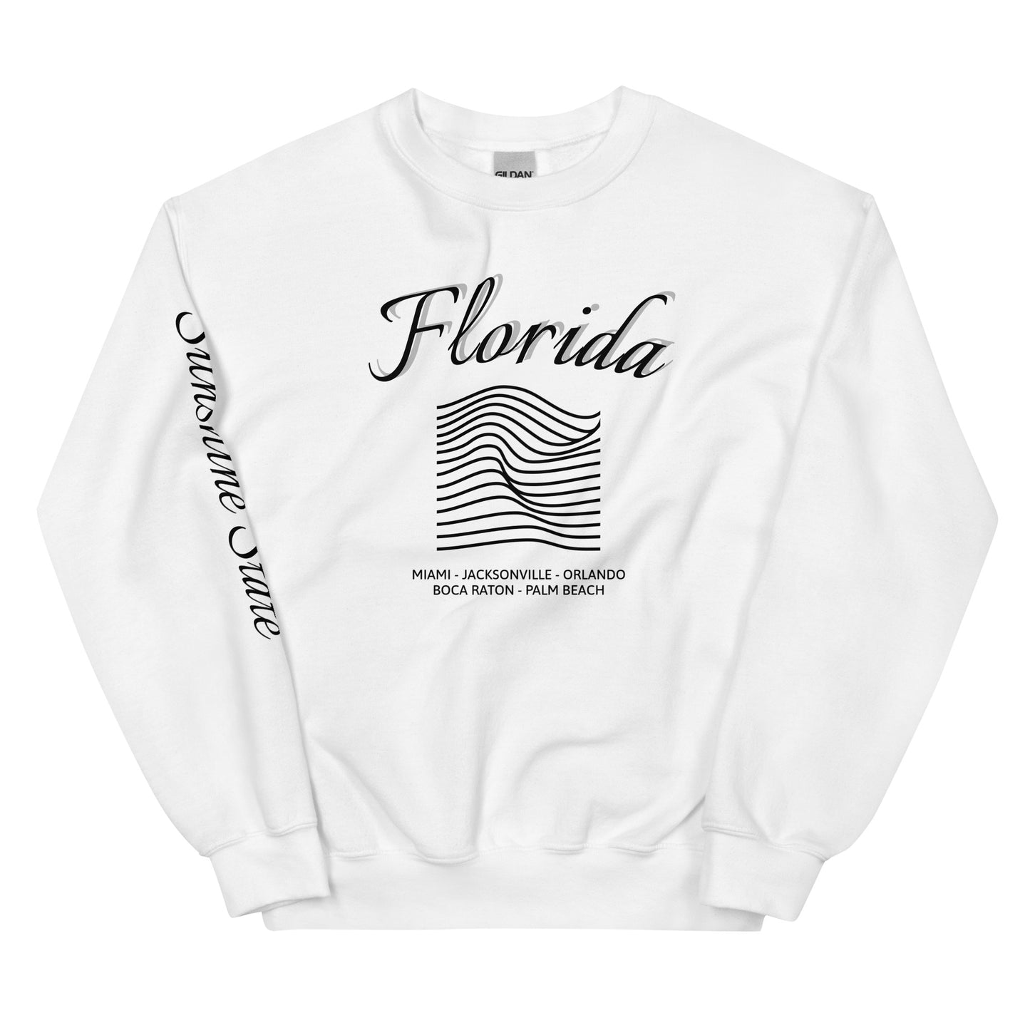 Jacksonville, Miami, Orlando, Palm Beach, Boca Raton, Unisex Sweatshirt