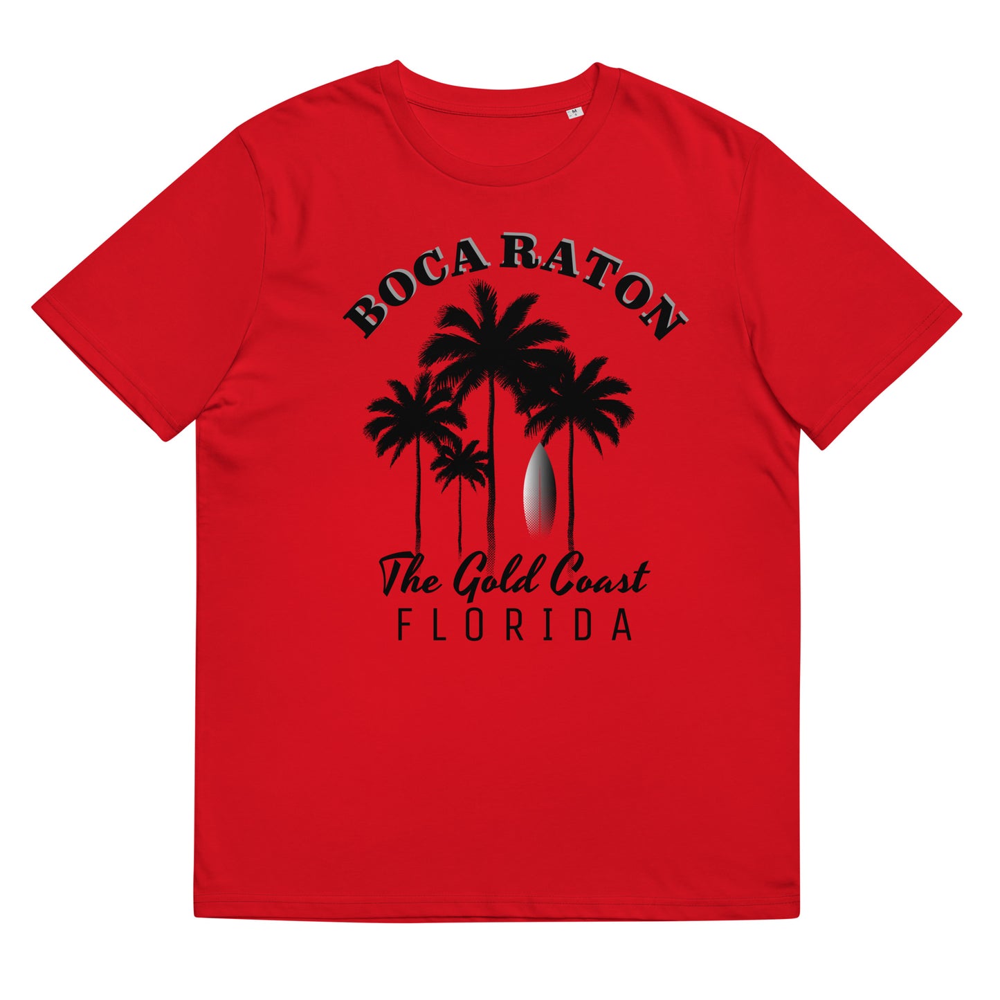 BOCA RATON Unisex organic cotton t-shirt