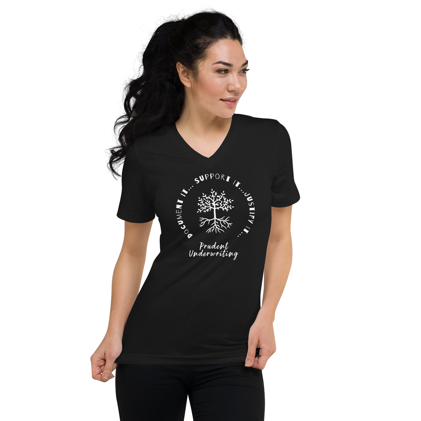 CAREERS Unisex Short Sleeve V-Neck T-Shirt