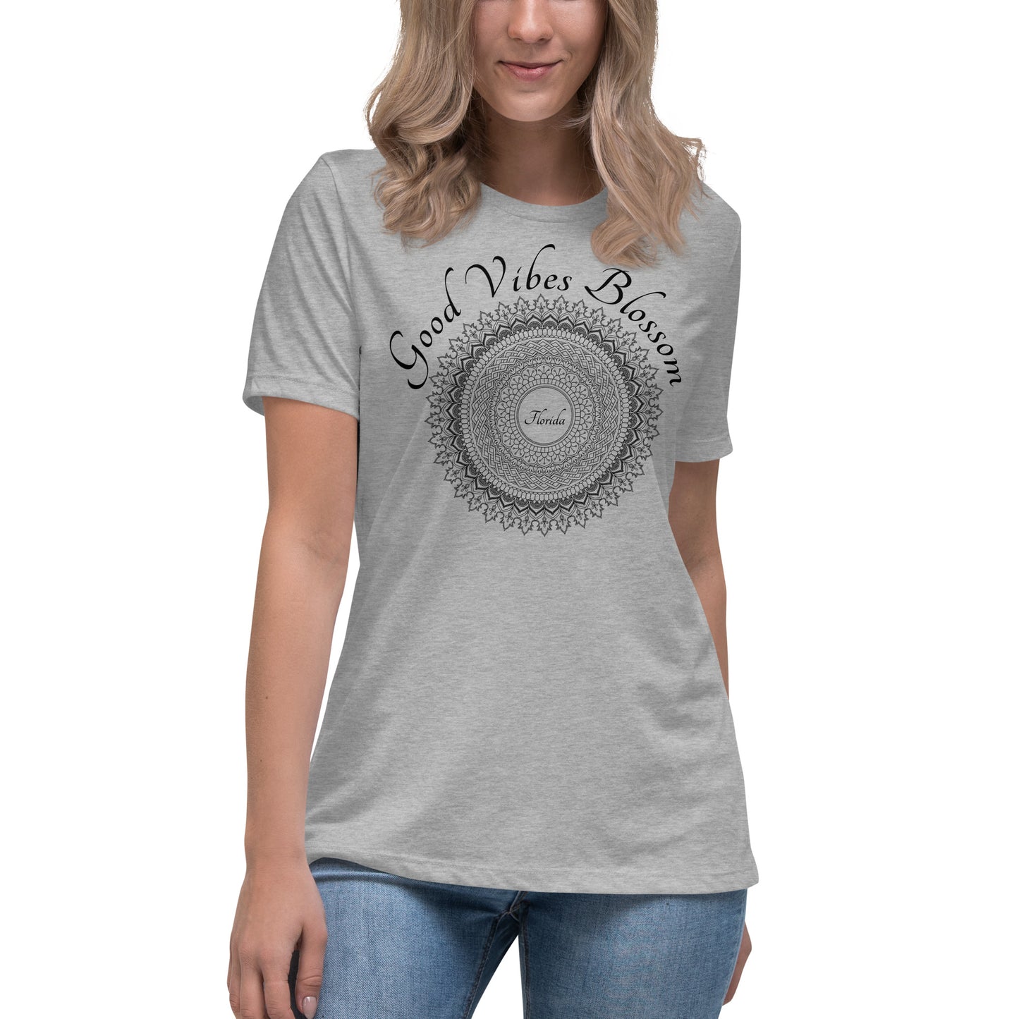 GOOD VIBES Women's Relaxed T-Shirt