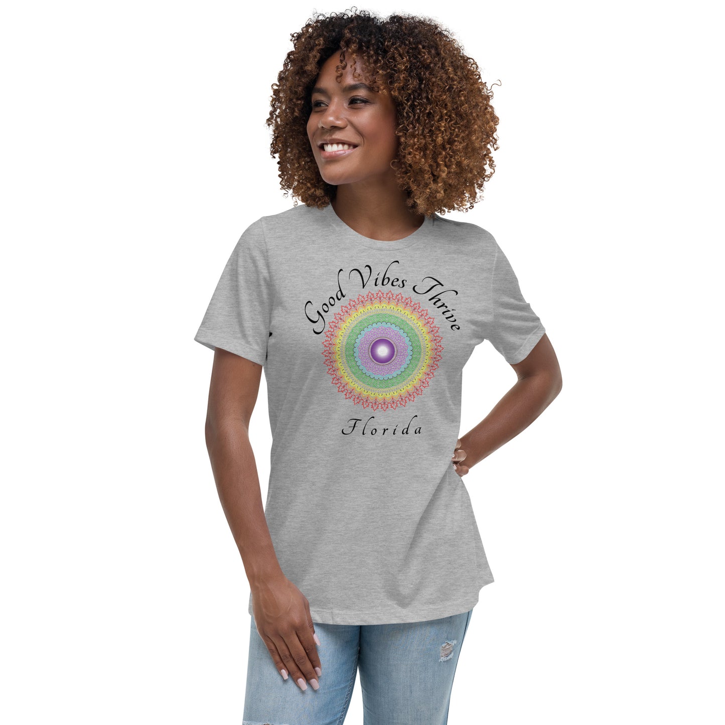 GOOD VIBES Women's Relaxed T-Shirt