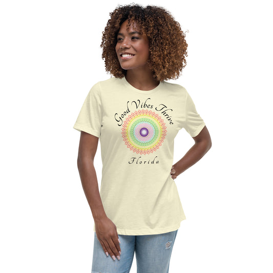GOOD VIBES Women's Relaxed T-Shirt
