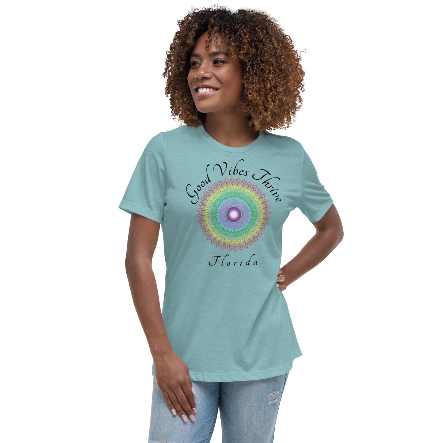 GOOD VIBES Women's Relaxed T-Shirt