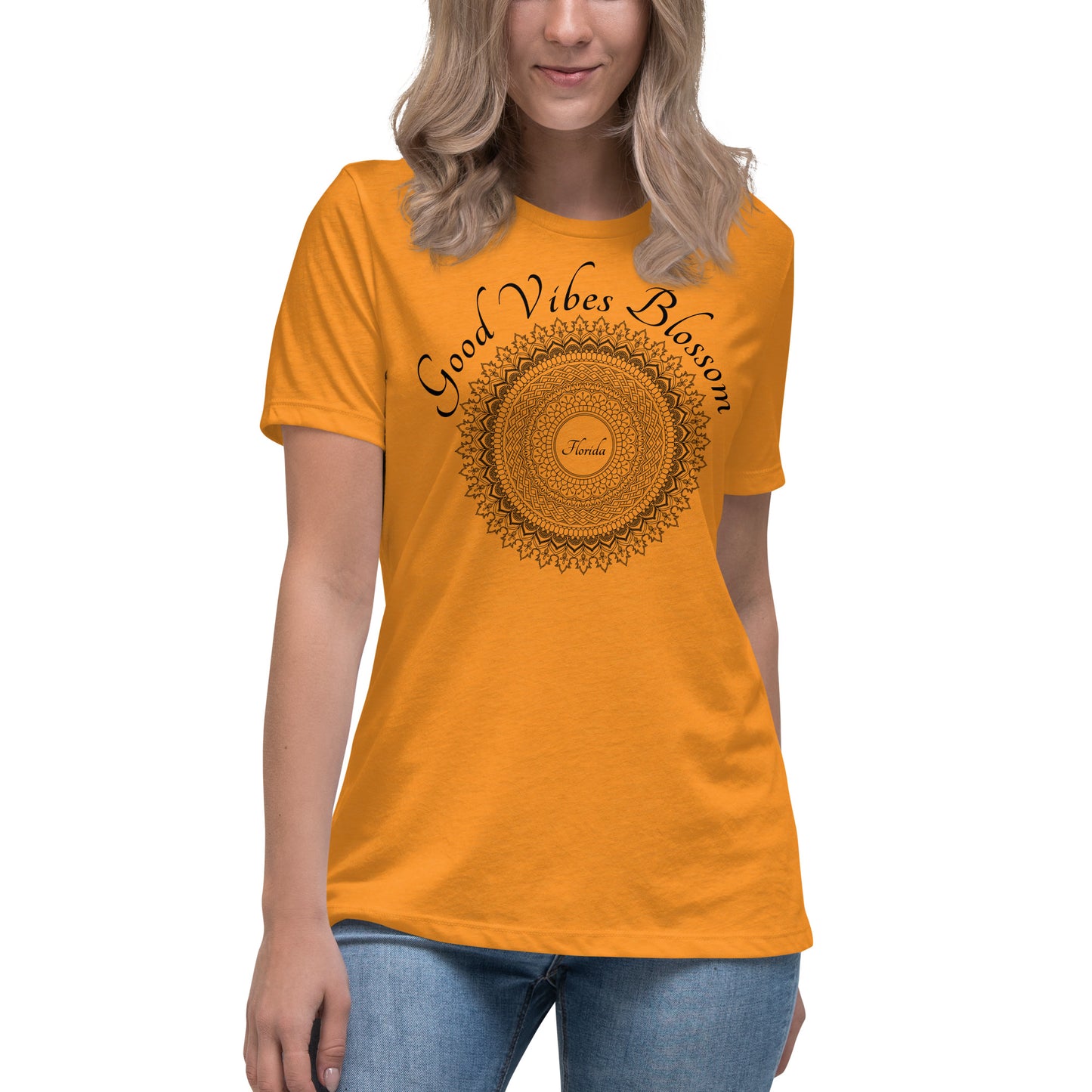 GOOD VIBES Women's Relaxed T-Shirt