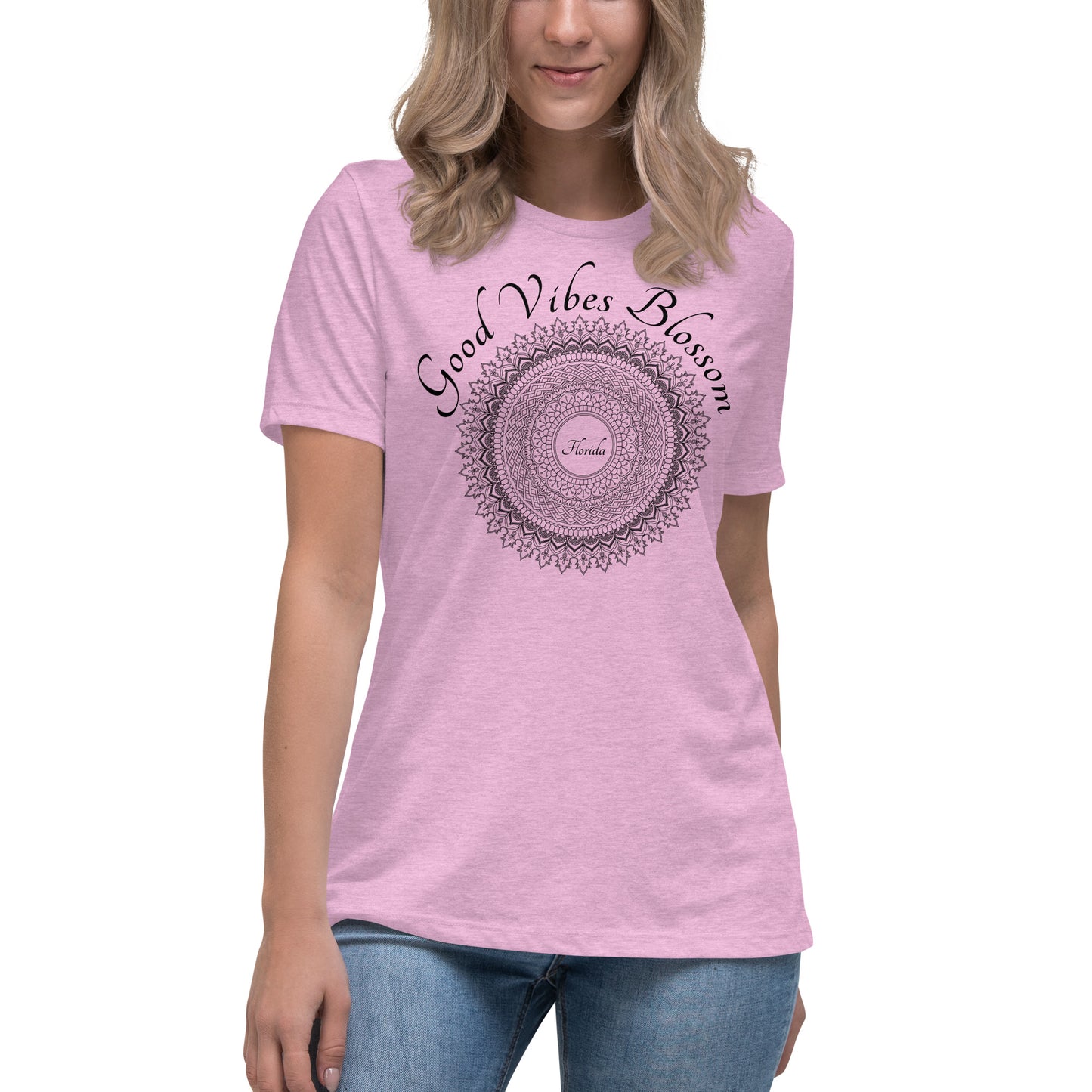 GOOD VIBES Women's Relaxed T-Shirt