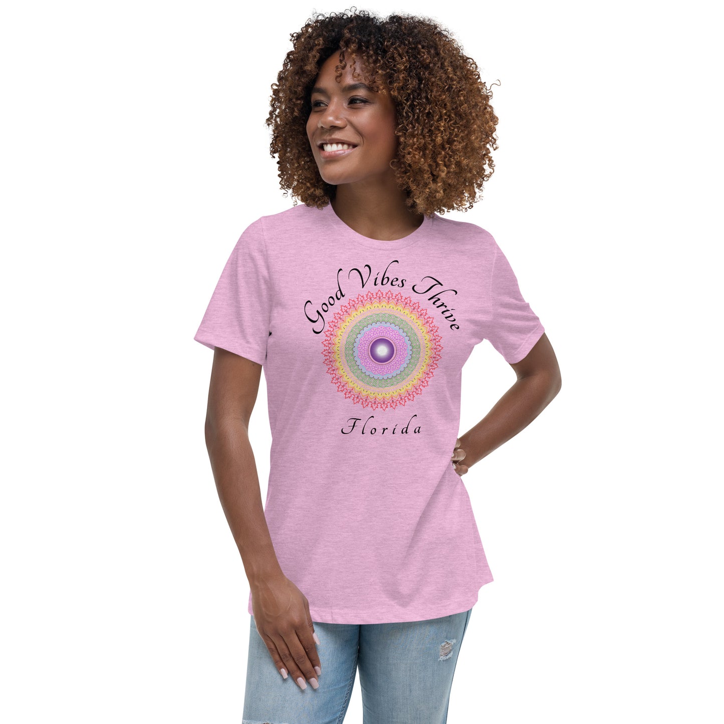 GOOD VIBES Women's Relaxed T-Shirt