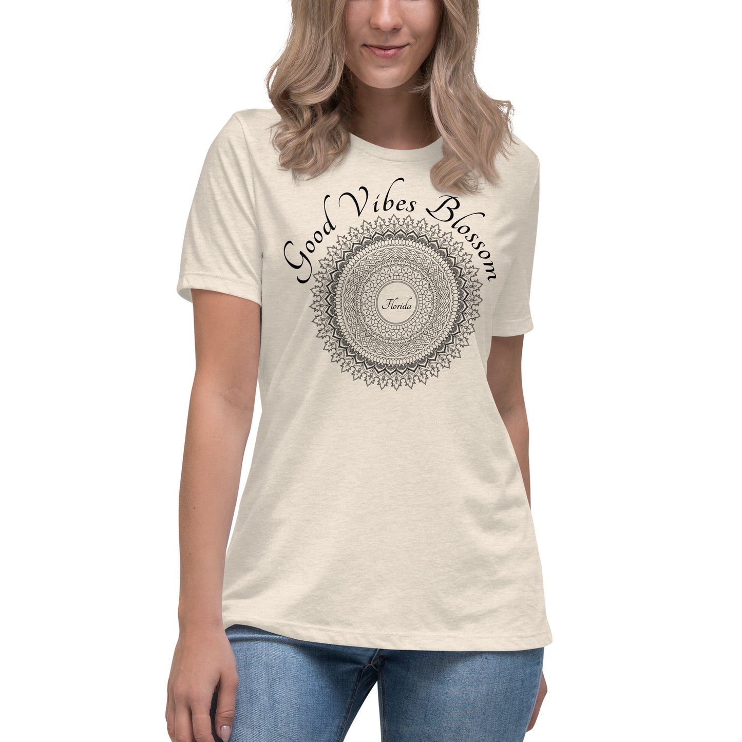 GOOD VIBES Women's Relaxed T-Shirt