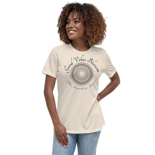 GOOD VIBES Women's Relaxed T-Shirt