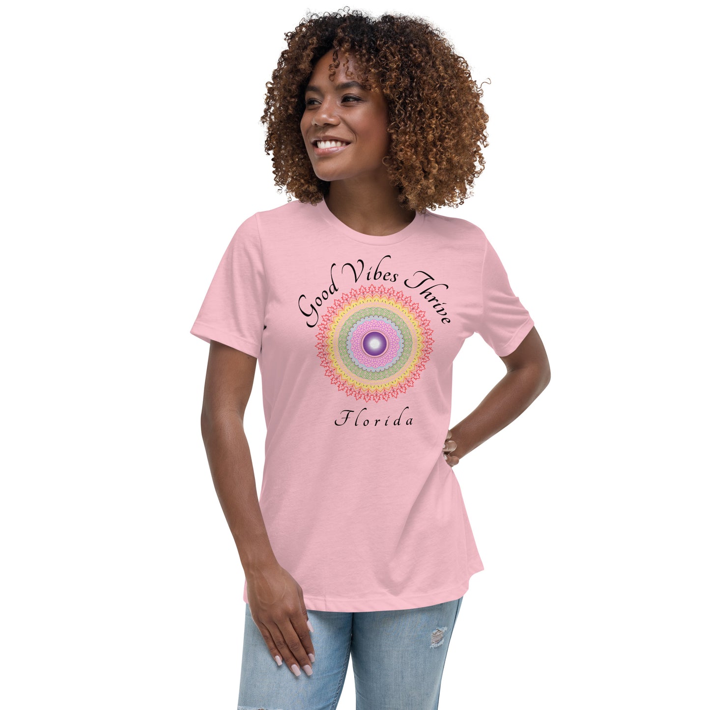 GOOD VIBES Women's Relaxed T-Shirt